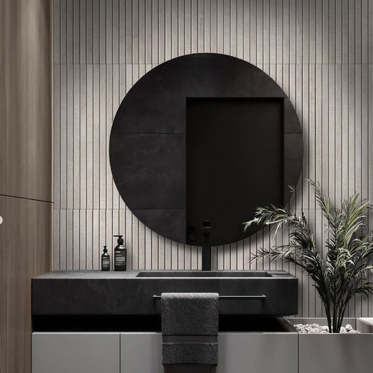 Gray 24 x 48 Matte Porcelain Large Tile - Sample