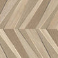 Dark Brown and Beige 16 x 48 Matte Ceramic Chevron Large Tile