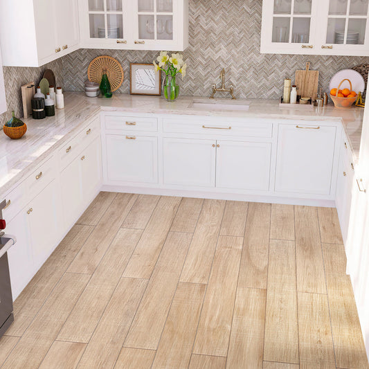 Maple 8 x 48 Matte Porcelain Large Tile - Sample