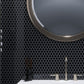 Black 12 x 12 Glossy Penny Glass Mosaic Tile
