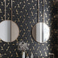 Black and Gold 12 x 12 Honed PVC Peel and Stick Tile