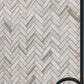 Beige 11 x 13 Matte Recycled Glass Mosaic Tile