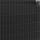 Black 2 x 8 Glossy Ceramic Subway Deco Tile