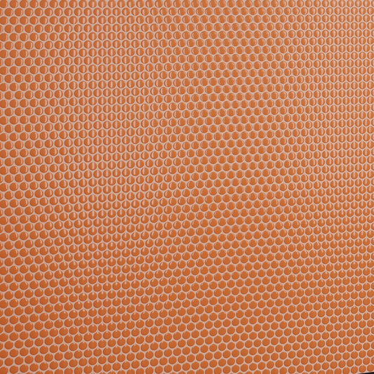 Orange 12 x 12 Glossy Porcelain Mosaic Tile